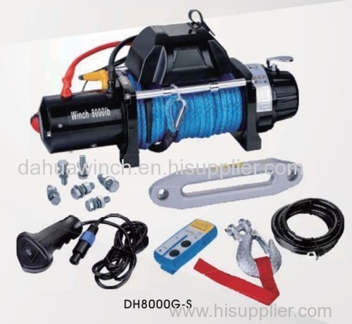 12V/24V 8000lbs 4X4 Off-Road Winch