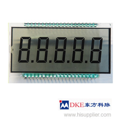 5*1 digits customized fuel dispensers LCD display