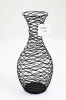 metal wire mesh vase