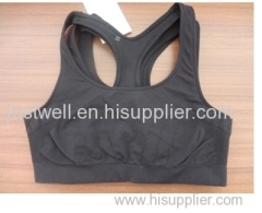 yoga sports bra seamless nylon lycra