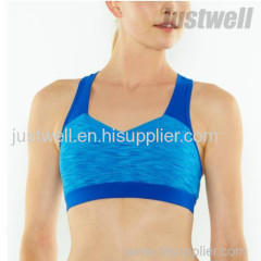 Custom Women Sports Bra Wide range of sizes Good Design Cross Back