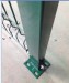 PVC-coated welded fence panel post