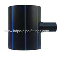 PE welding reducer tee