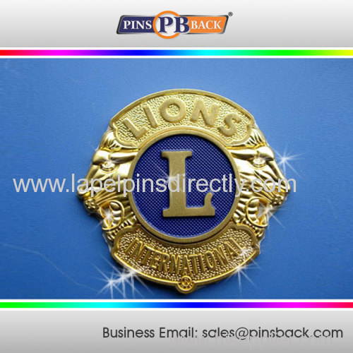 Zinc alloy unique die cast lapel pin