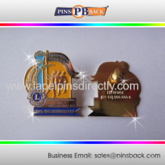 custom colored soft enamel lapel pin