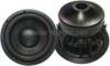 black round Super car subwoofer speaker 500 watt with fiberglass cone