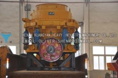 Powerful hydraulic cone crusher machine popular in Asia