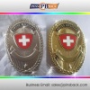 High quality promotional 3d die cast lapel pin /3D metal design fashion custom military pin badge