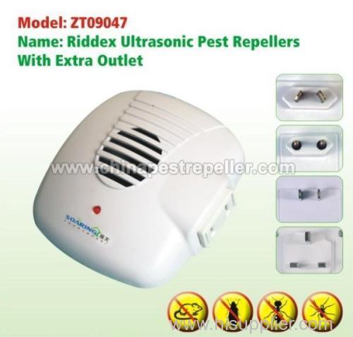 Riddex Pest Repeller With Extra Outlet