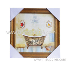 Golden Wall Decoration PS Art Frame