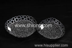 fashion design metal wire mesh fruit basket