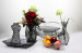 fashion design metal wire mesh fruit baskets