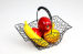 fashion design metal wire fruit basket