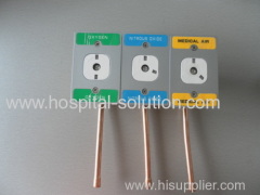 Different models of c&h medical outlet gas