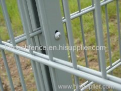 Welded Double Wire Fence Panel Double Wire Mesh Panel Fence