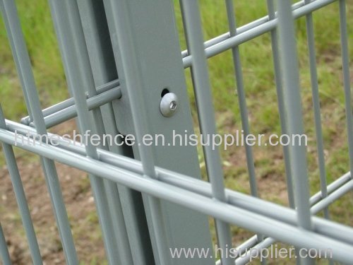 Welded Double Wire Fence Panel Double Wire Mesh Panel Fence