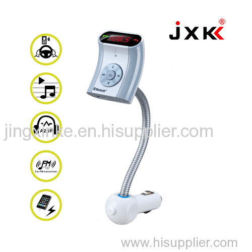 multi-function fm transmitter mp3 player with mic for car hands-free mp3 player in car