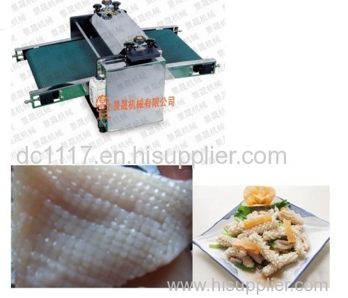 Small type of Squid cutting machine