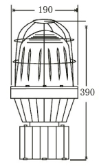 23-40W Induction explosion-proof Light