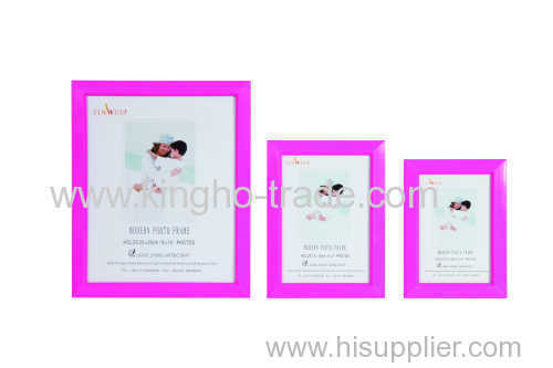 Rose Red PVC Extruded Tabletop Photo Frame