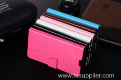 Brown PU Leather case for Samsung Galaxy S5 with good looking .