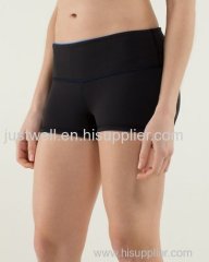 sexy women yoga shorts with OEM service