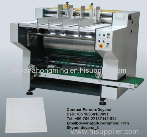 Automatic Paperboard V-shape Notching Machine