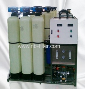 0.5m3/h Commercial RO Water Treatment System
