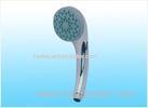 Stainless Steel Round Single Function Shower Head , Kids Portable Shower Head