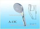 ABS / chrome plated Multi Function Shower Head water saving for Bathroom