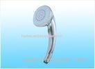 Hotel / Bath ABS Multi Function Shower Head , Round Portable Spray Shower