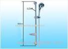 Personal Clean Handheld Shower Sliding Bar Silvery With Stainless Steel