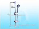 Silver Stainless Steel Shower Sliding Bar 500mm Length For Bathroom