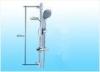 Wall Mount Dia 25mm Shower Slide Bar , Chrome plated Bathroom Accessories