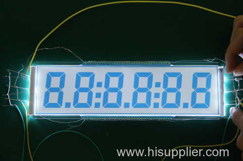 fuel dispensers and oil meter Segment code 6 digital LCD display screen