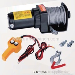 12v electric ATV winches 2000 lbs