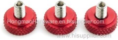 Precision knurled thumb screw