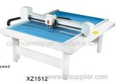 DCF 3016 garment computerized die cut flat bed cutting machine room