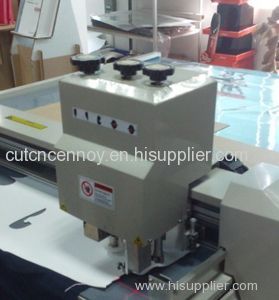 leather skin hide fur cutter plotter flatbed cutting table machine