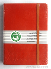 Custom pure wood pulp paper moleskine