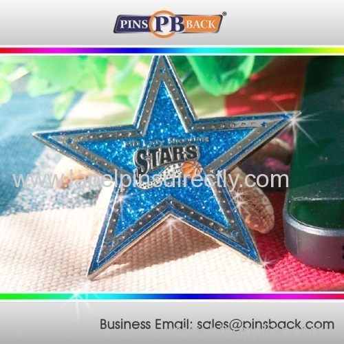 Promotional 2014 five star lapel pin