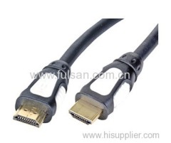 High end 1.4v hdmi cable double color with ethernet