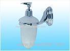 White Wall Mounted Shower Soap Dispenser , Bathroom Soap Dispenser