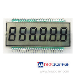 fuel dispensers segment code TN LCD panel