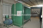 homemade powder coating booth system for small business and newcomers