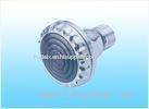 Round Economic Handheld Shower Head Silver With Chrome Plated