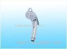 Plastic Portable Water Saving Handheld Shower Head Multifunction Chrome Plated