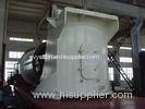 White AISI Q345 Marine Crane Pedestal For Lifting Machinery , Marine Crane Parts
