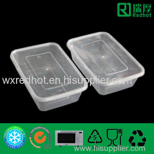PP Disposable Take Away Food Container 650ml