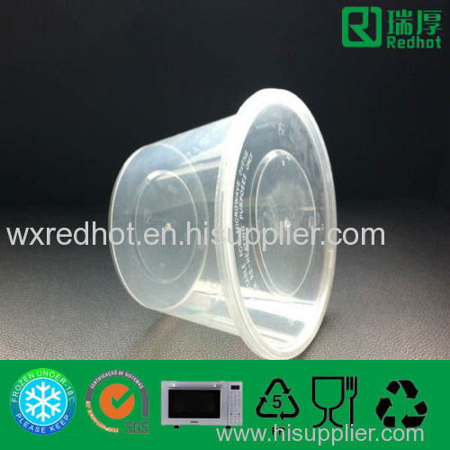 1000ml PP for Plastic Round Storage Container (RHB1000)